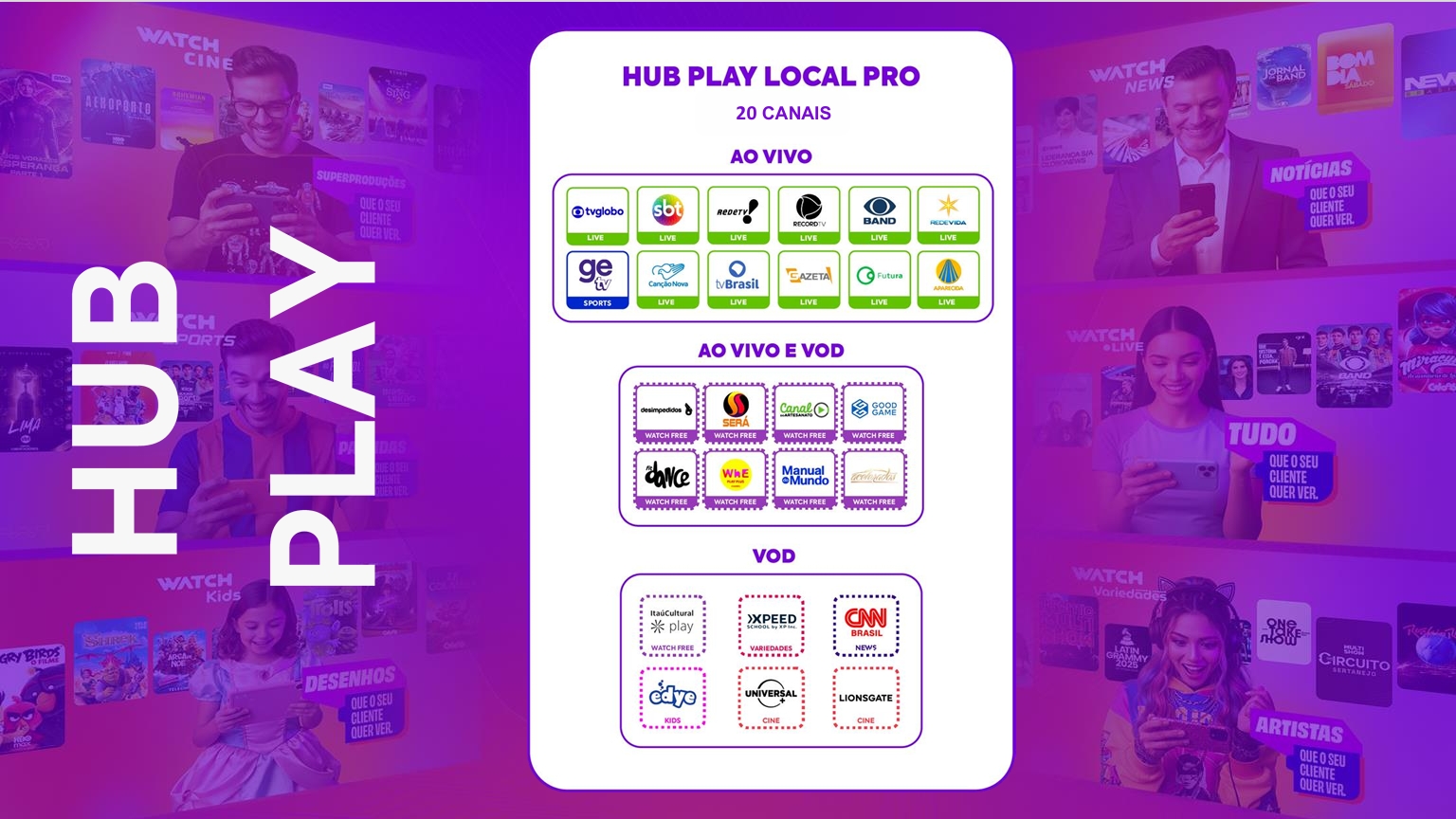 HUB PLAY LOCAL PRO